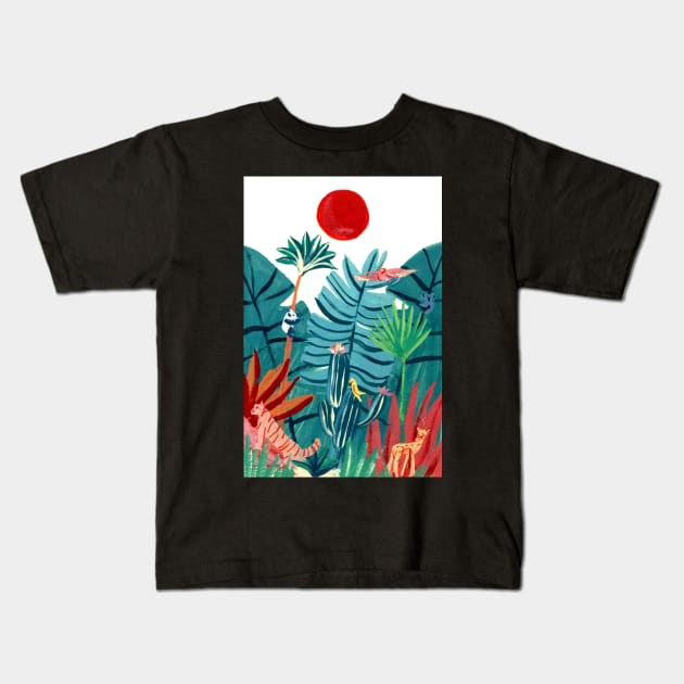 Jungle Kids T-Shirt by juliealex